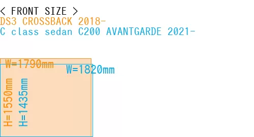 #DS3 CROSSBACK 2018- + C class sedan C200 AVANTGARDE 2021-